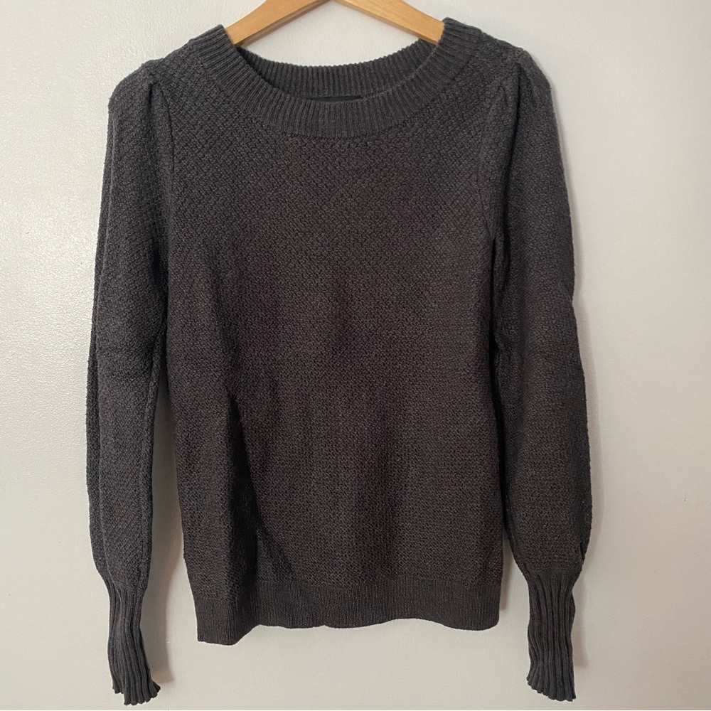 Ann Taylor Gray Knit Sweater
